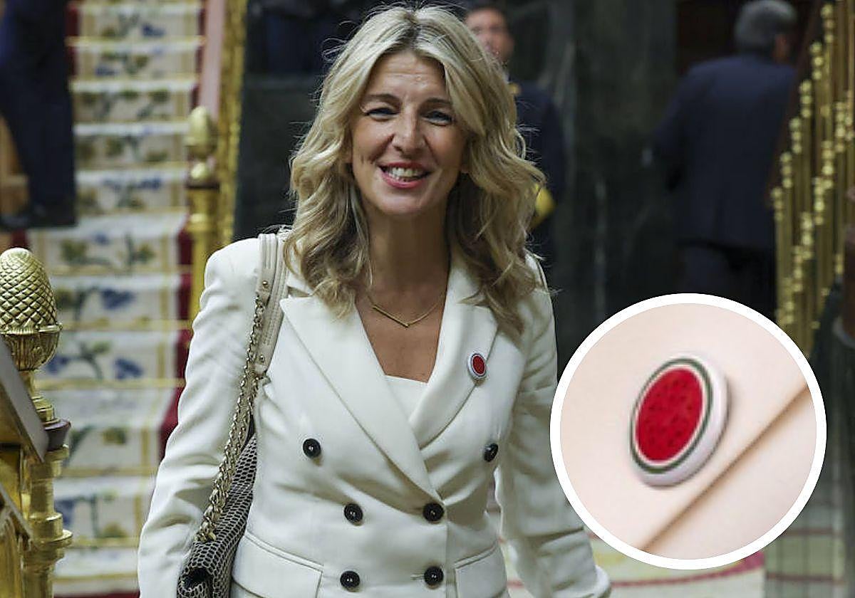 ¿Qué significa el pin con forma de sandía que llevaban algunos